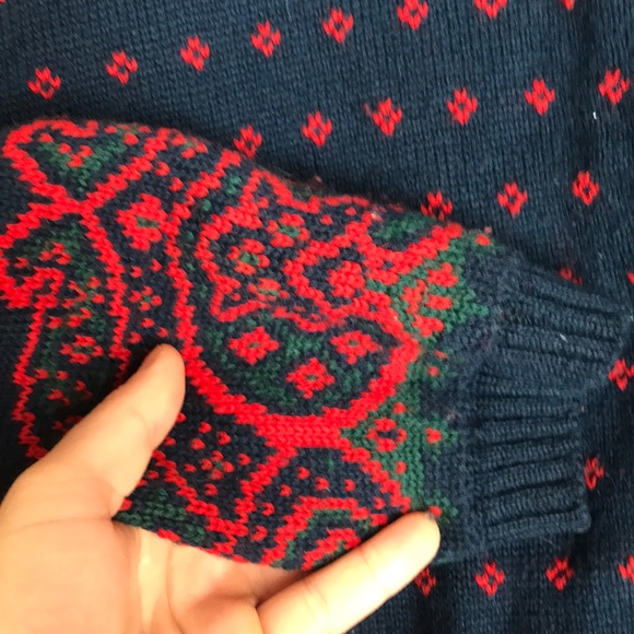 Vintage Pendleton 100% Wool knit sweater Ladies M - Picture 3 of 4